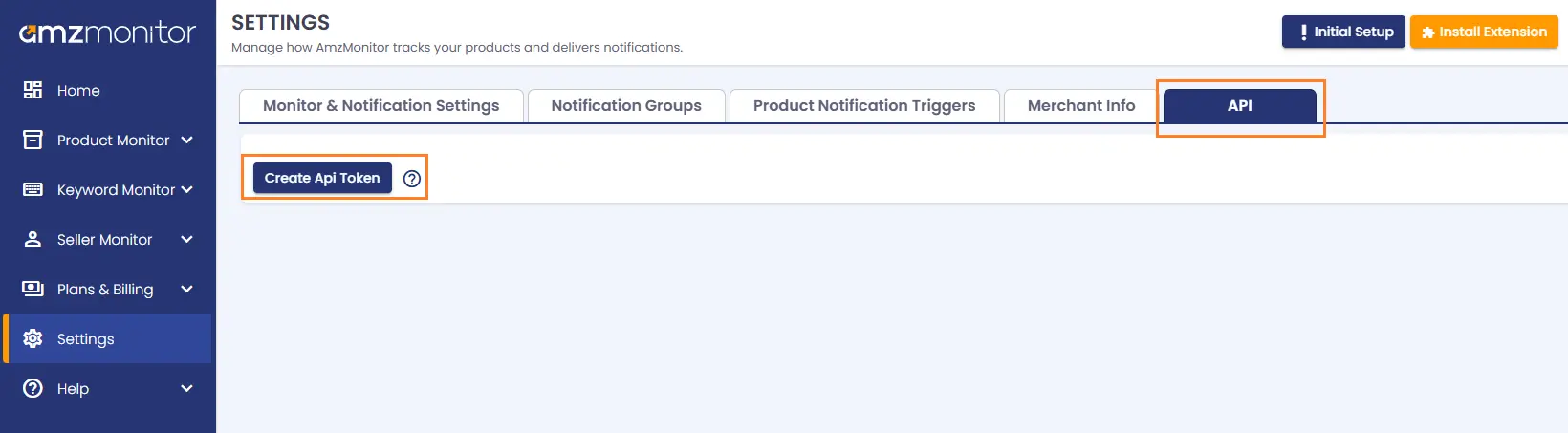 create api credentials