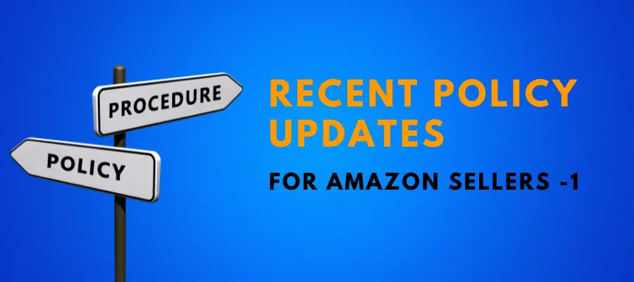 Amazon Policy Updates for Sellers