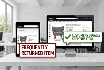Amazon Frequently Returned Item & Customers Usually Keep This Item Badges Explained
