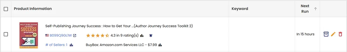 Inline Product Summary