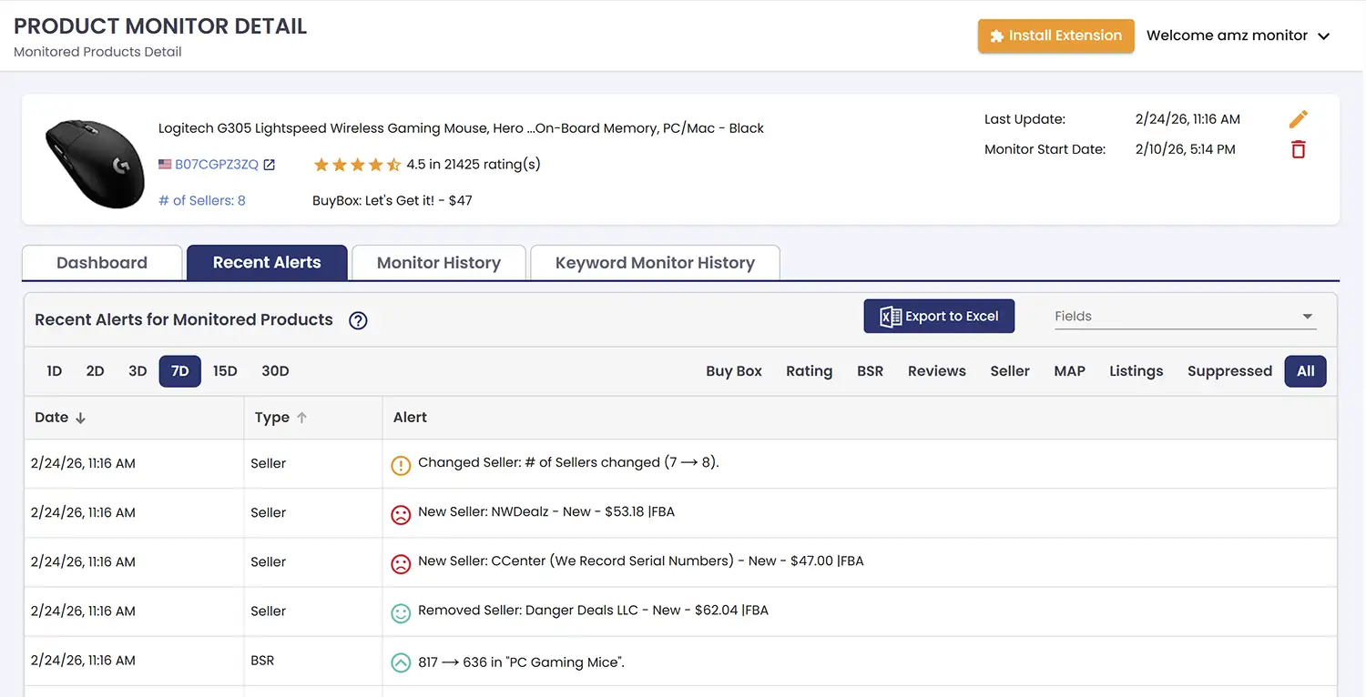 Quick Details Hover Menu