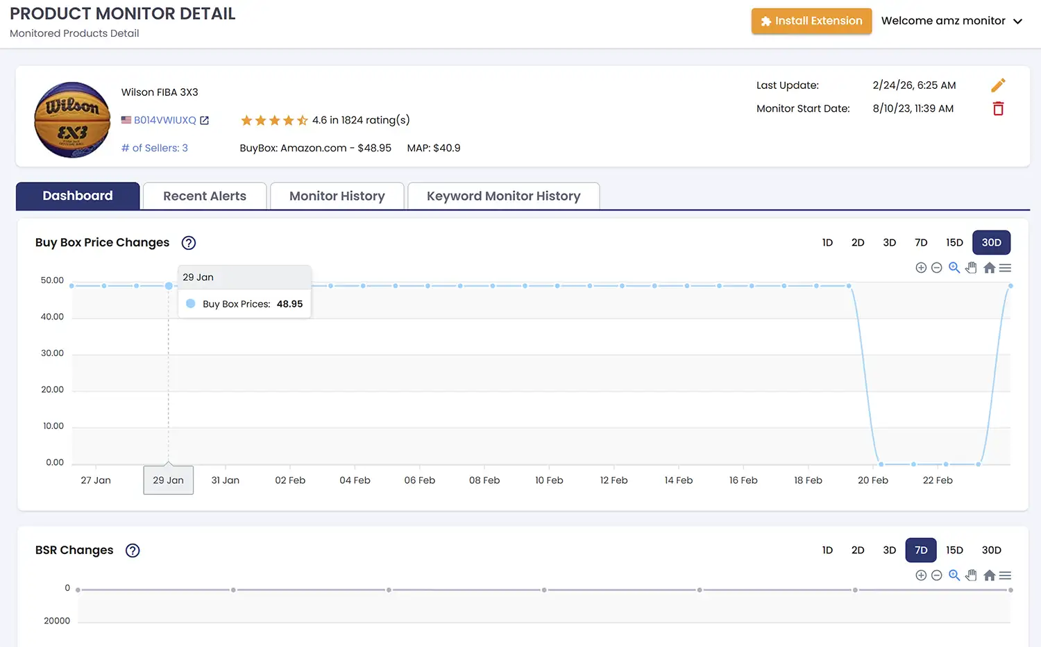 Quick Details Hover Menu