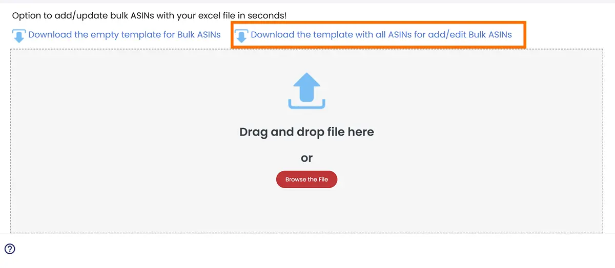 bulk product monitoring edit