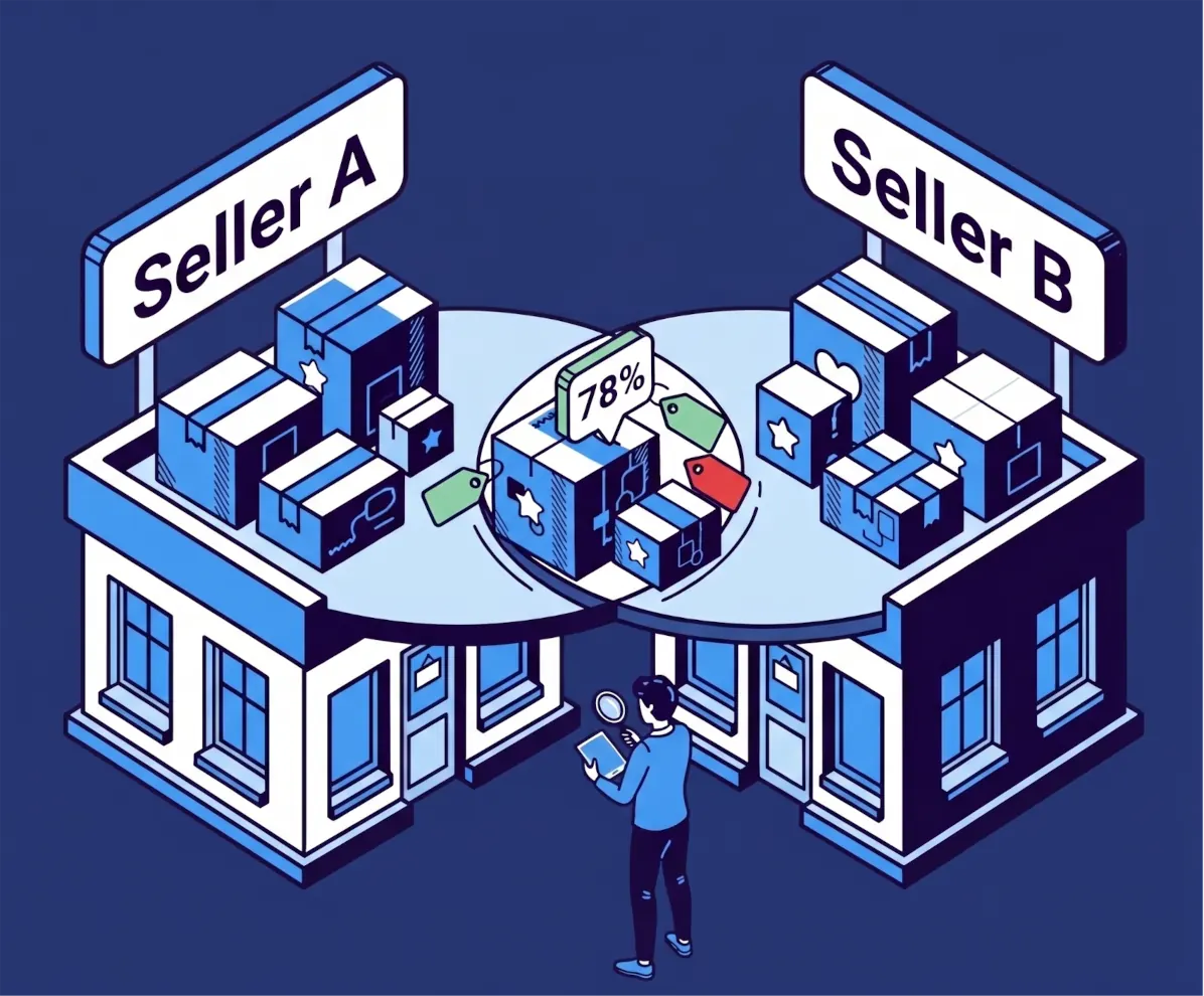 amzmonitor amazon seller compare report